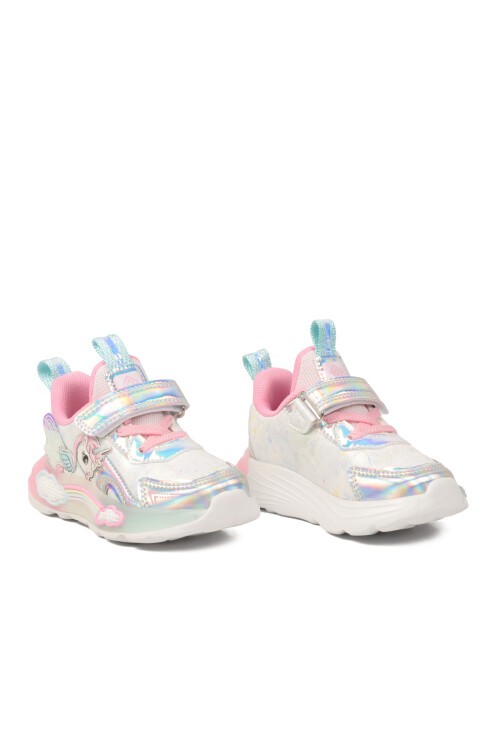 Gümüş Kız Çocuk Spor Ayakkabı 1986 B