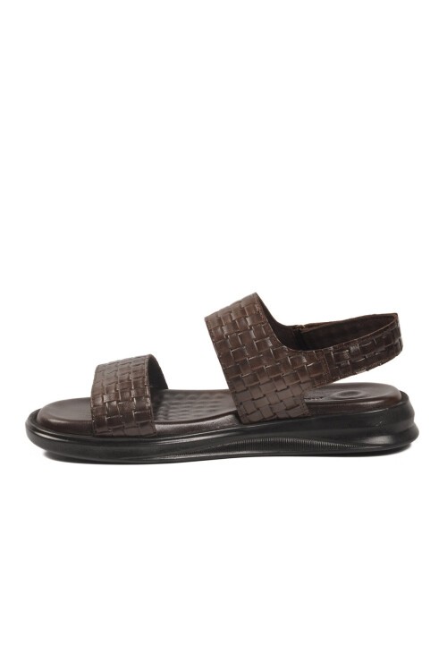 Kahve Hafif Erkek Sandalet PC-7334 M