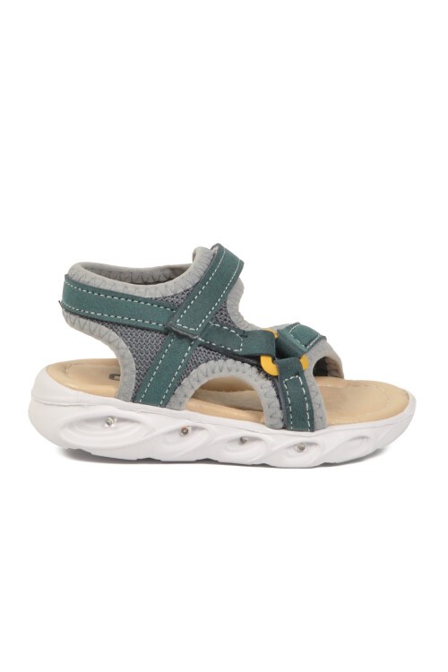 Petrol Hafif ComfortSole Taban Çocuk Sandalet Sage B