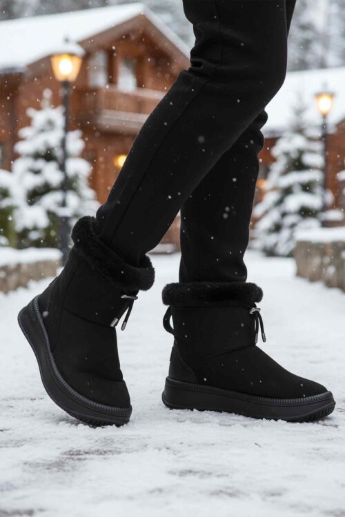 Siyah Kadın Bot 25003 Z