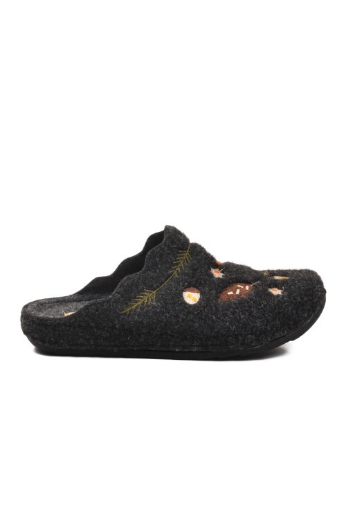 Siyah Kadın Terlik K-9561 Z