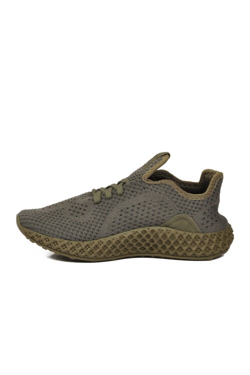 Yeşil Tekstil Nefes Alan konfor Odaklı Unisex Spor Ayakkabı PC-30680 Z