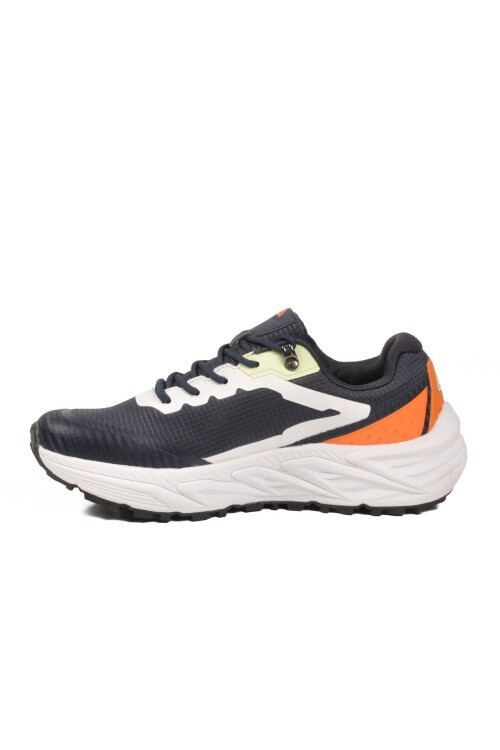 Lacivert-Oranj Ortopedik Taban Erkek Spor Ayakkabı Mc jamper 5032 M