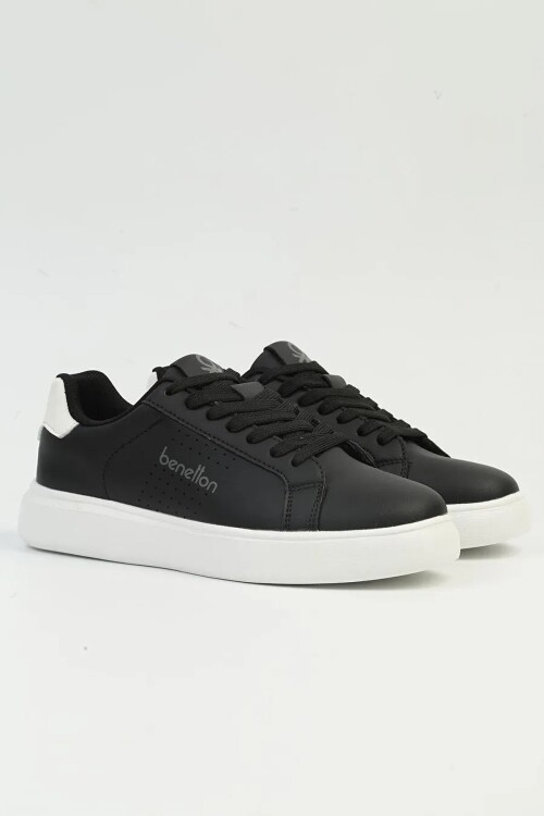 Siyah-Beyaz Unisex Sneaker BNI-10266 G