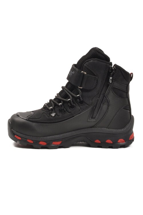 Siyah-Kırmızı Unisex Çocuk Bot 2115 F