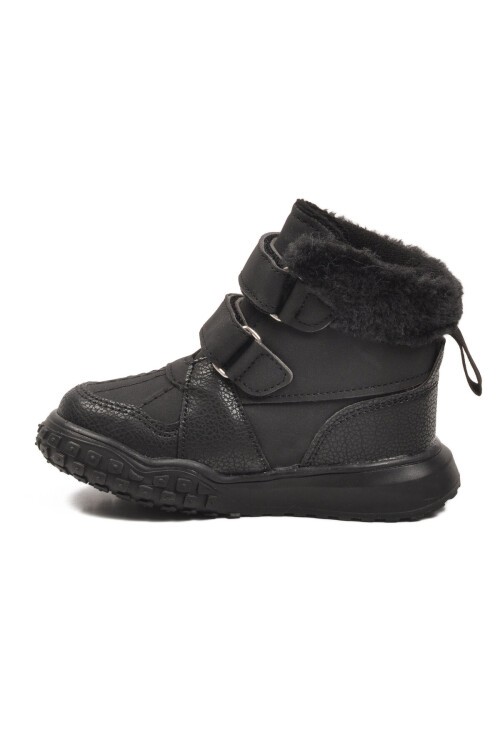 Siyah Cırtlı Unisex Bebek Bot Shade B