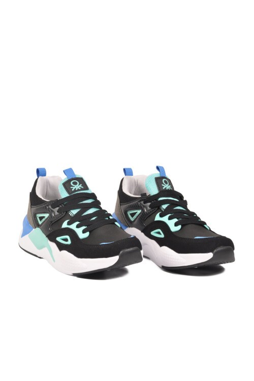 Siyah-Beyaz Unisex Spor Ayakkabı BNI-11109 G