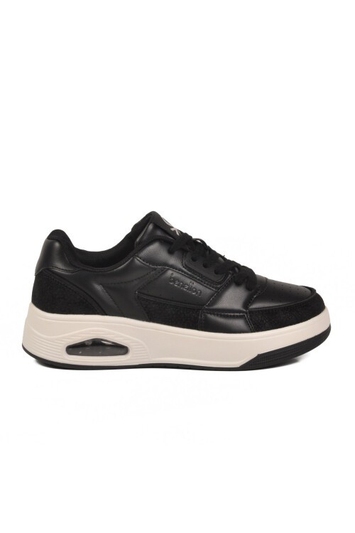 Siyah-Beyaz Unisex Spor Ayakkabı BNI-12133 G