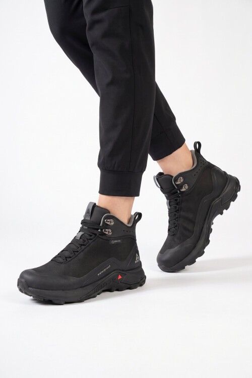 Unisex Su Geçirmez Kaymaz Taban Bağcıklı Erkek Outdoor Trekking Bot 210500B-1