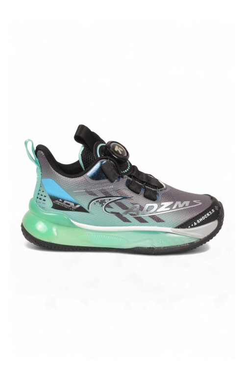 Akıllı Bağcıklı Hafif Rahat Esnek Unisex Çocuk Yürüyüş ve Spor Ayakkabı Sneaker Play