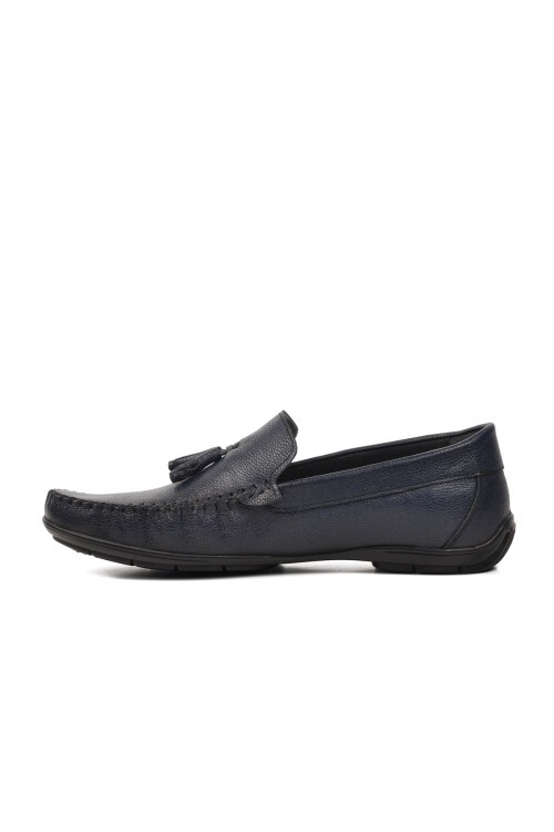 Ayakmod Lacivert Erkek Loafer Ayakkabı