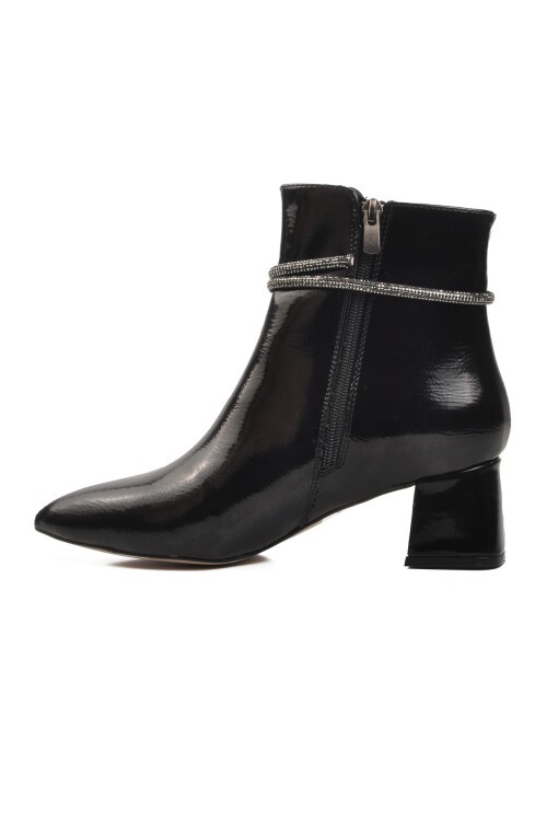 Ayakmod Siyah Rugan Kadın Bot