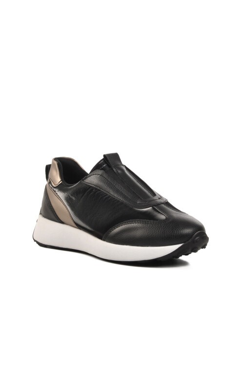Ayakmod Siyah-Beyaz Kadın Sneaker