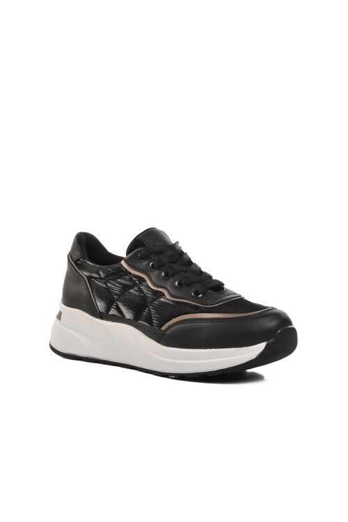 Ayakmod Siyah-Beyaz Kadın Sneaker