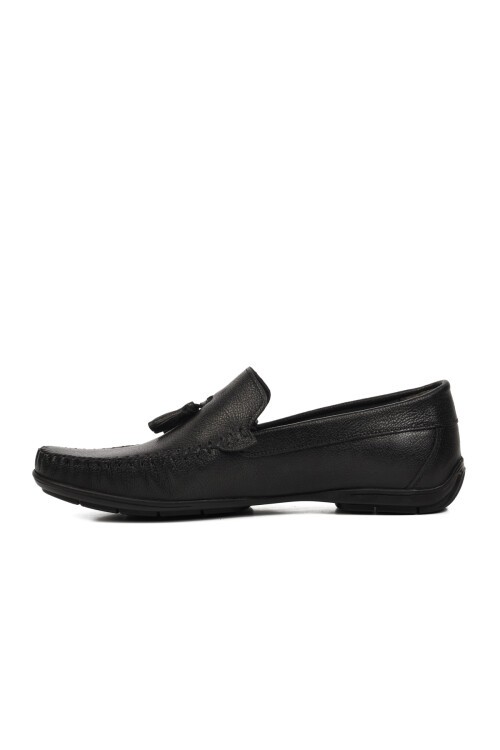 Ayakmod Siyah Erkek Loafer Ayakkabı