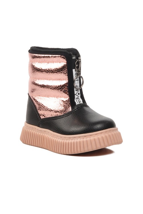 Ayakmod Siyah-Pudra Bebek Kar Botu