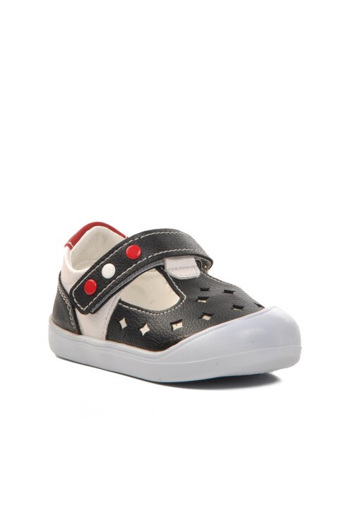 Ayakmod Lacivert-Beyaz-Kırmızı Bebek Günlük Ayakkabı