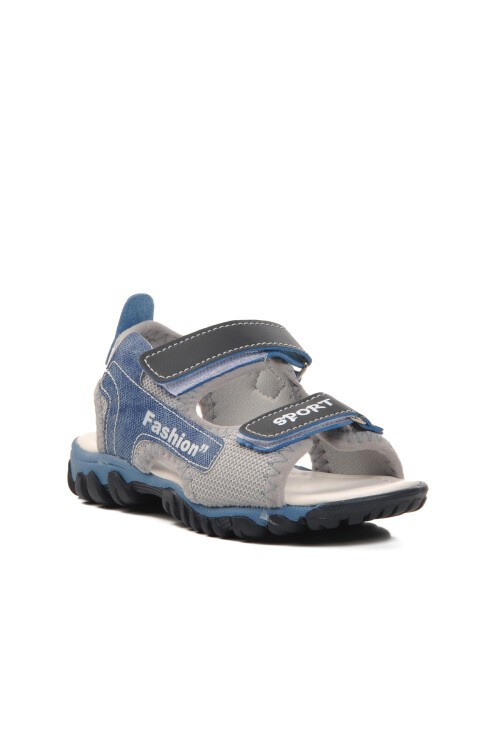 Ayakmod Lacivert-Mavi Erkek Çocuk Sandalet