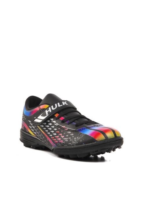 Walkway Siyah-Siyah Çocuk Halı Saha Ayakkabısı