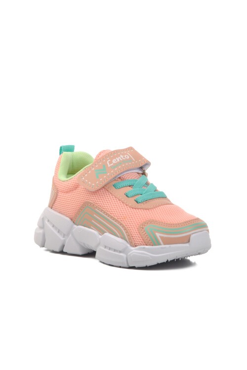 Walkway Pudra-Yeşil Çocuk Spor Ayakkabı