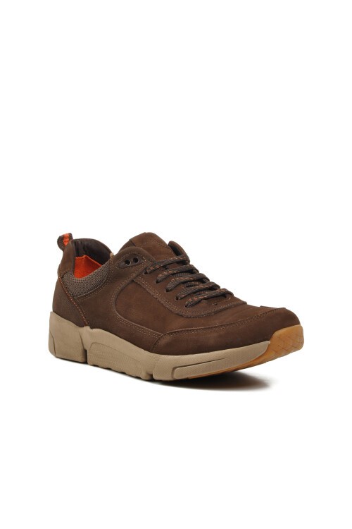 Ayakmod Kahve Nubuk Hakiki Deri Erkek Günlük Ayakkabı