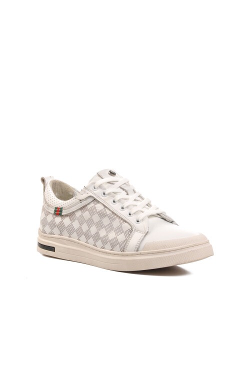 Pierre Cardin Beyaz Erkek Sneaker