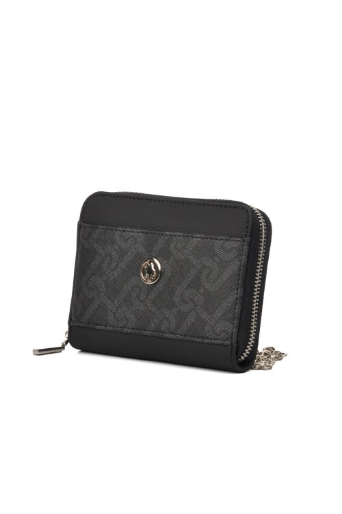 U.S. Polo Assn. Siyah Kadın Cüzdan