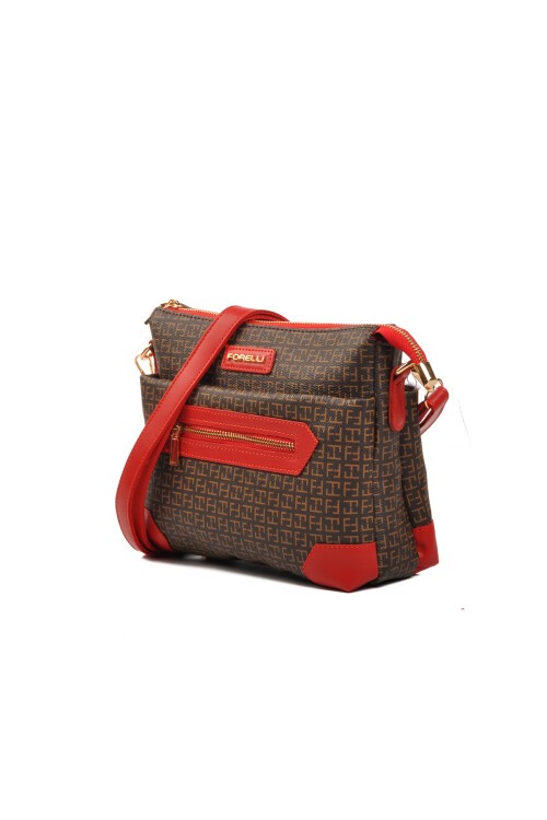 Ayakmod Kahve Kadın Omuz Çantası