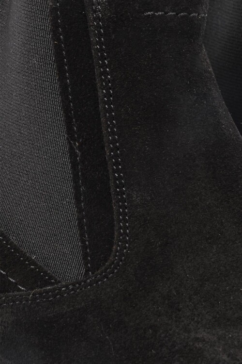 Ayakmod Hakiki Deri Siyah Nubuk Hakiki Deri Erkek Klasik Ayakkabı