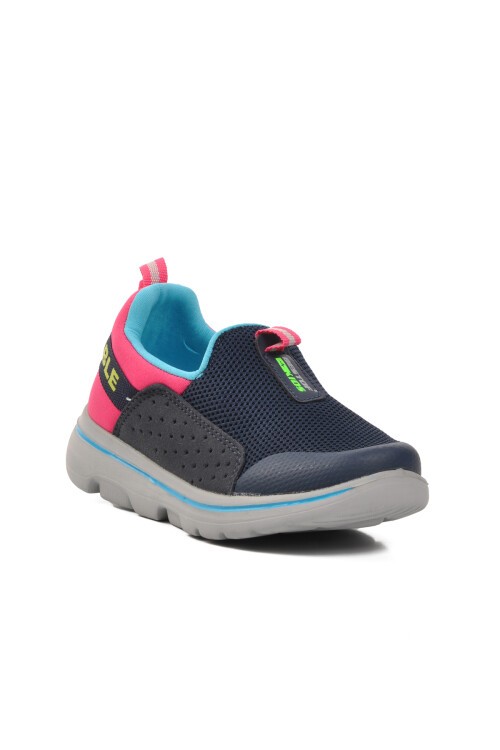Walkway Lacivert-Fuşya Çocuk Spor Ayakkabı