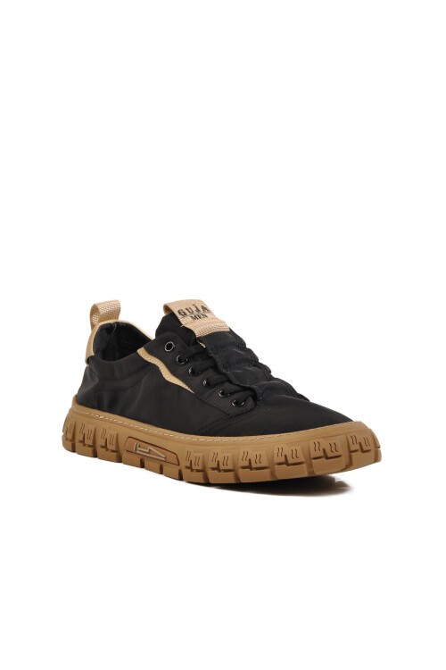 Siyah Fileli Erkek Günlük Ayakkabı