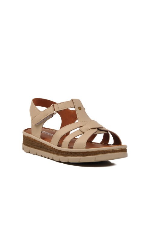 Bej Hafif Kadın Sandalet 492127 Z