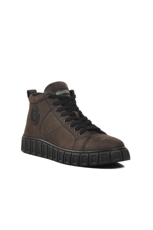 Bulldozer Antrasit Nubuk Erkek Bot