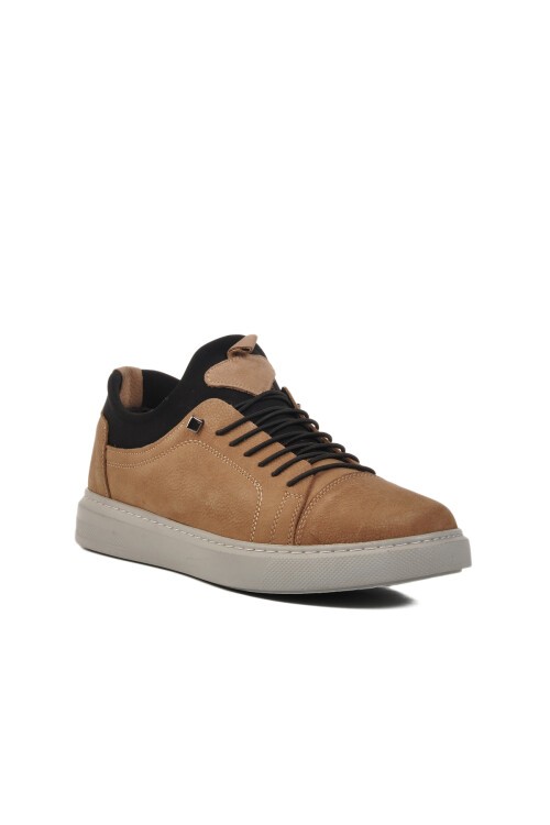 Kum Nubuk Hakiki Deri Erkek Günlük Ayakkabı 818 M