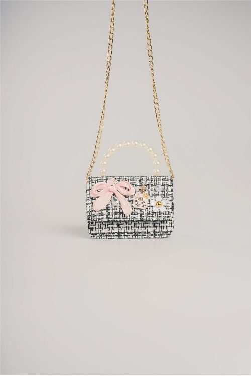 Siyah-Beyaz Kadın Omuz Çantası 17942