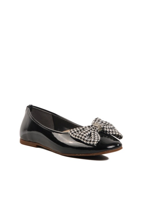 Siyah Rugan Kız Çocuk Babet 180 F