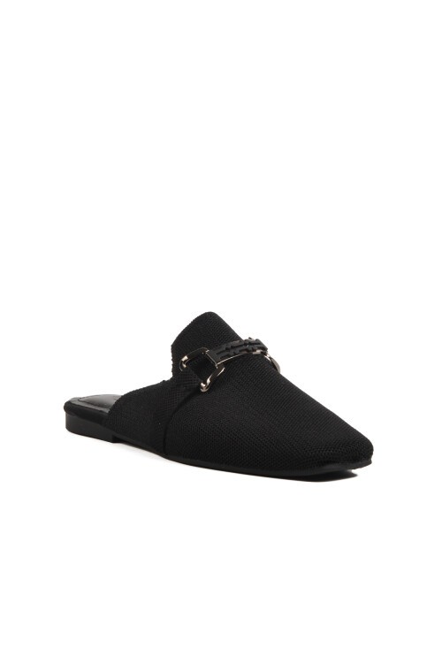 Siyah Hafif Triko Kadın Terlik 277132 Z