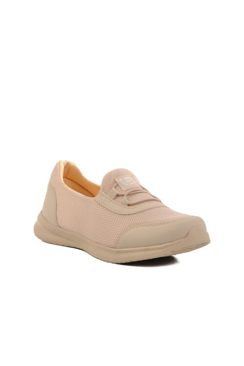 Walkway Bej Hafif Kadın Spor Ayakkabı