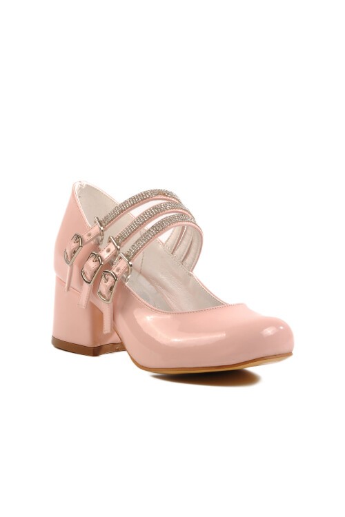 Walkway Pudra  Taşlı Çocuk Babet