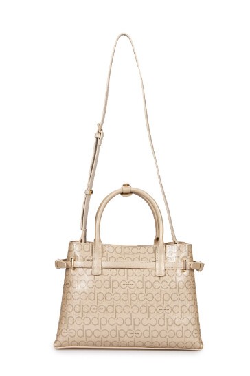 Altın Kadın Omuz Çantası 25Y10411-PMN