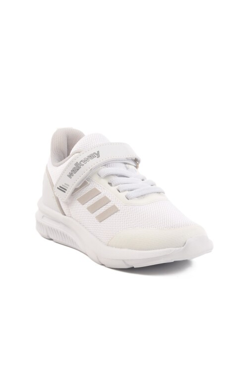 Beyaz Cırtlı Çocuk Spor Ayakkabı  Fav 100 F