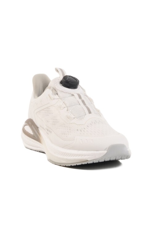 Beyaz Misina Bağcıklı Hafif Fileli Unisex Spor Ayakkabı Lamai G