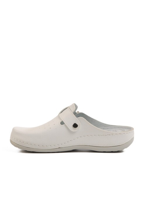 Beyaz  Anatomik Erkek Sabo Terlik 52.002 M