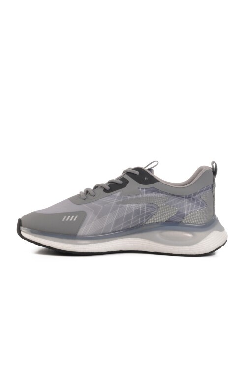 Gri Memory Foam Hafif Esnek Erkek Spor Ayakkabı 250421 M