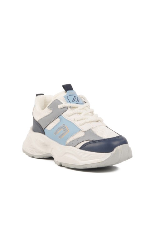 Lacivert Tekstil Erkek Çocuk Spor Ayakkabı Birian F