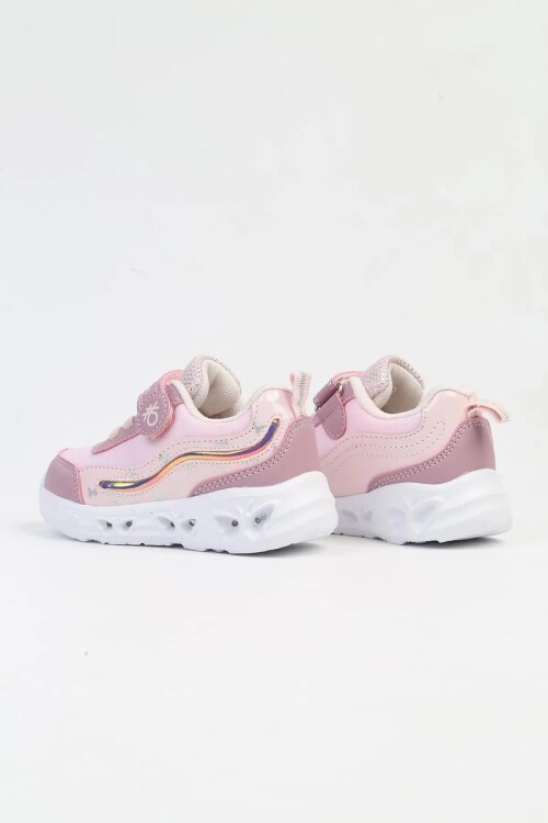 Pudra Triko Kız Çocuk Spor Ayakkabı BNI-10131 B