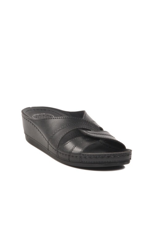 Siyah Anatomik Taban Kadın Terlik 15.036 Z