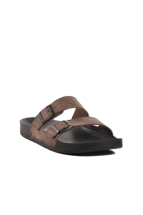 Kahve Erkek Terlik PC-7038 M