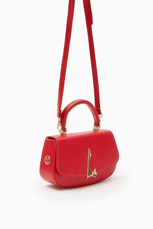 Kırmızı Kadın Omuz Çantası Levidor 930089