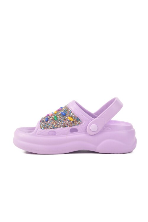 Lila Kadın Terlik E-800 Z